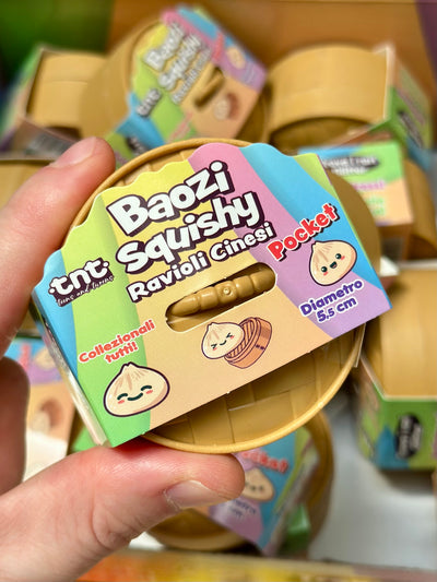 BAOZI SQUISHY MINI POCKET – Il Raviolo Cinese Squishy Tascabile