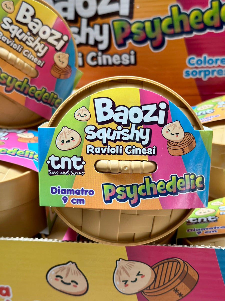 BAOZI SQUISHY PSYCHEDELIC – Il Raviolo Cinese Squishy Virale