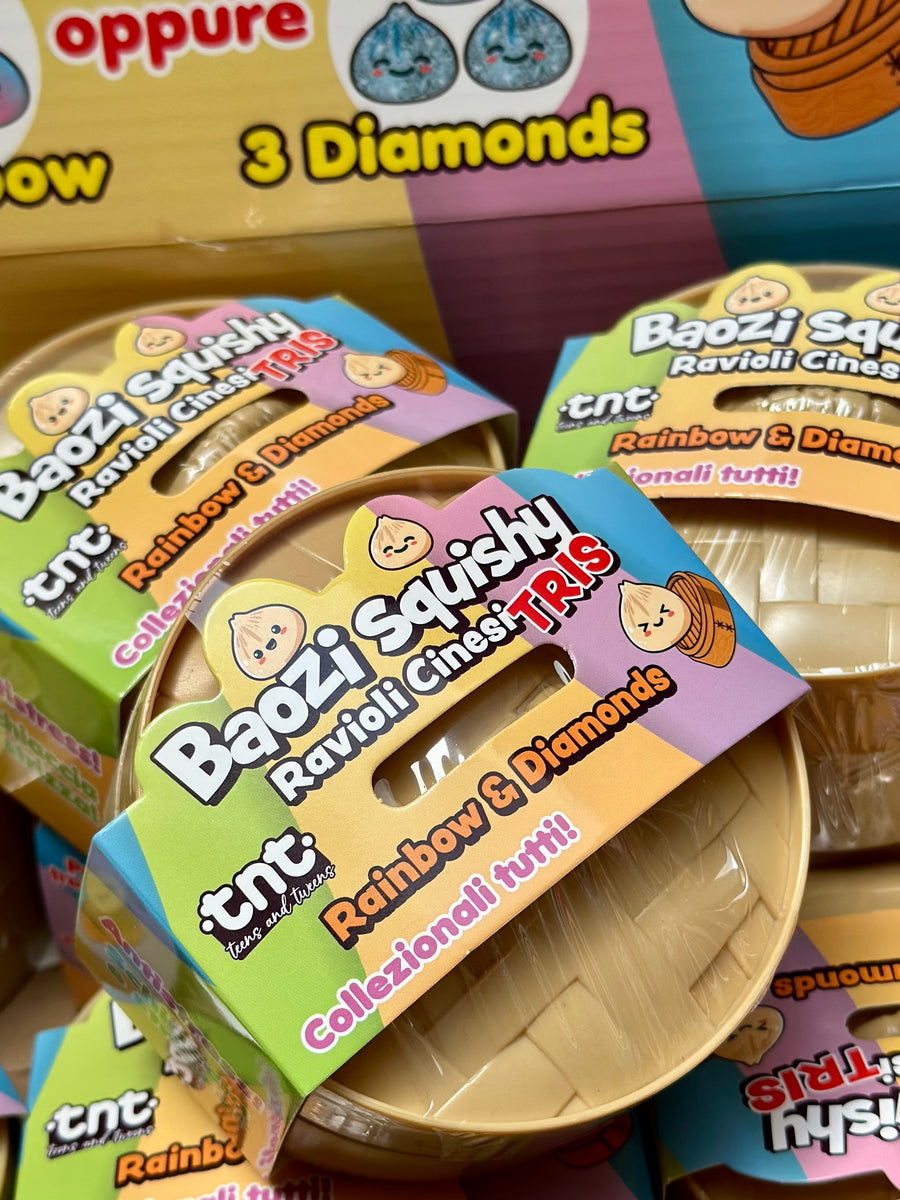 BAOZI SQUISHY TRIS – I Mini Ravioli Cinesi Squishy Virali