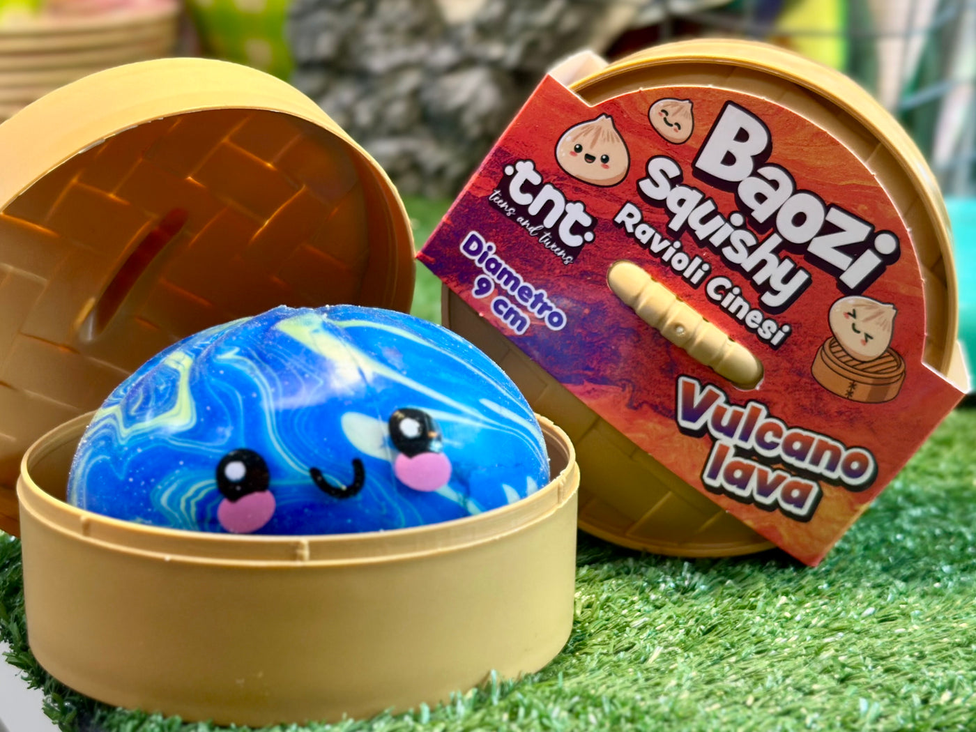 BAOZI SQUISHY VULCANO LAVA – Il Raviolo Cinese Squishy Effetto Lava