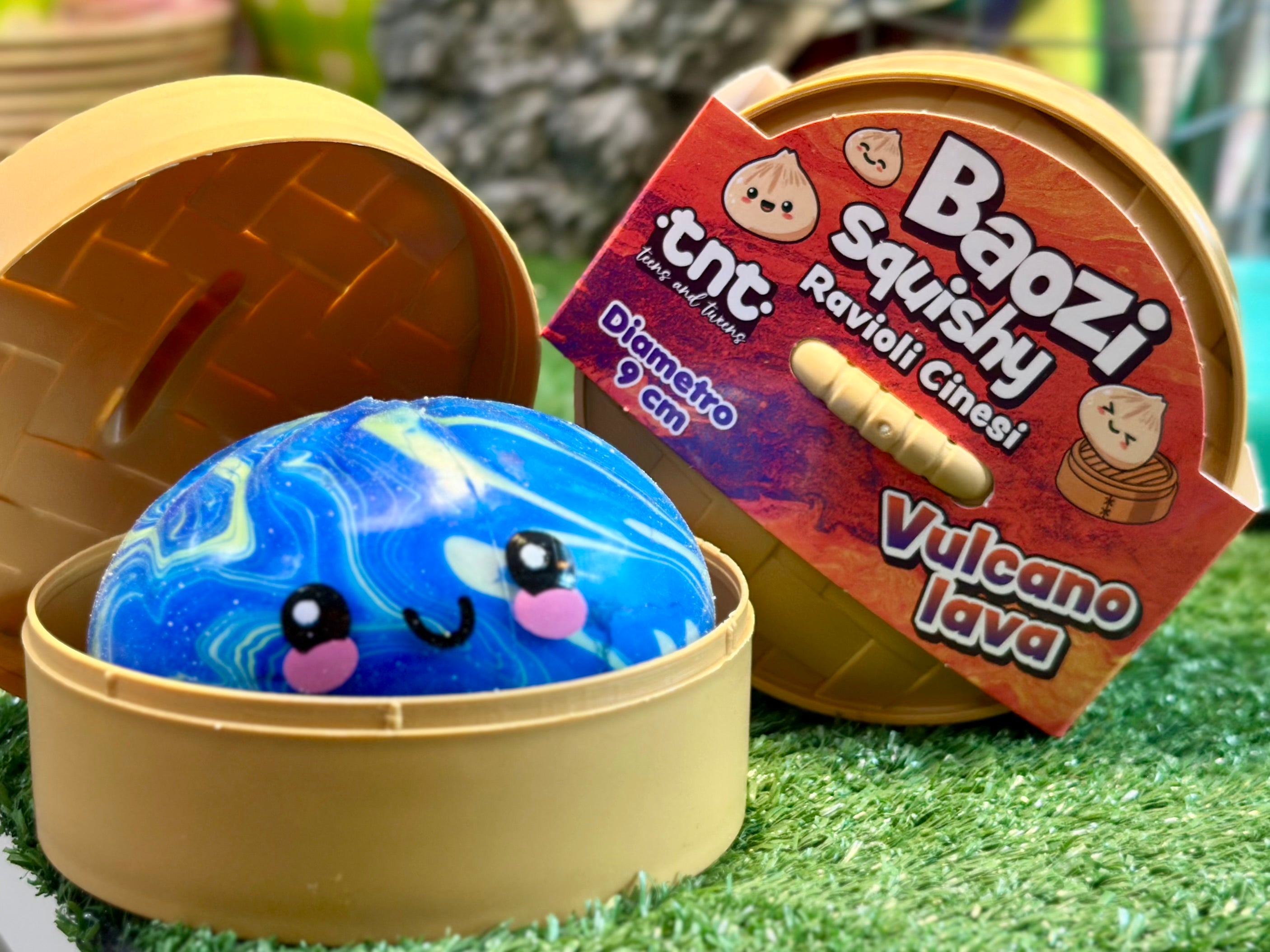 BAOZI SQUISHY VULCANO LAVA – Il Raviolo Cinese Squishy Effetto Lava