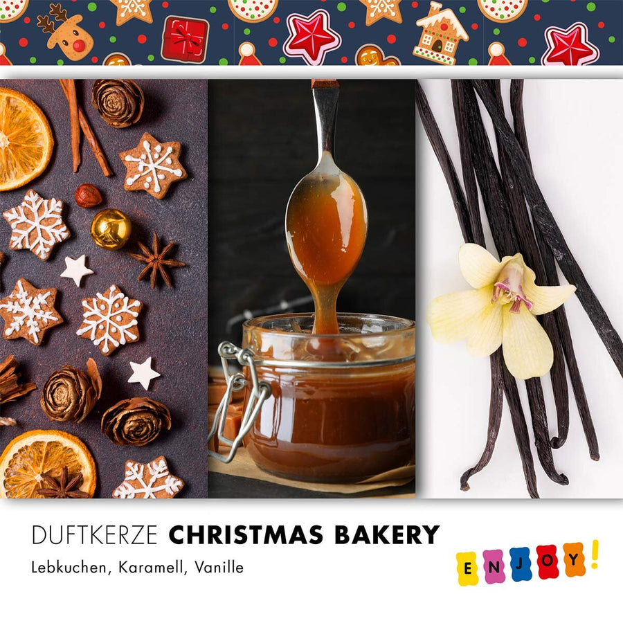 CHRISTMAS BAKERY - CANDELA PROFUMATA HARIBO 300GR.