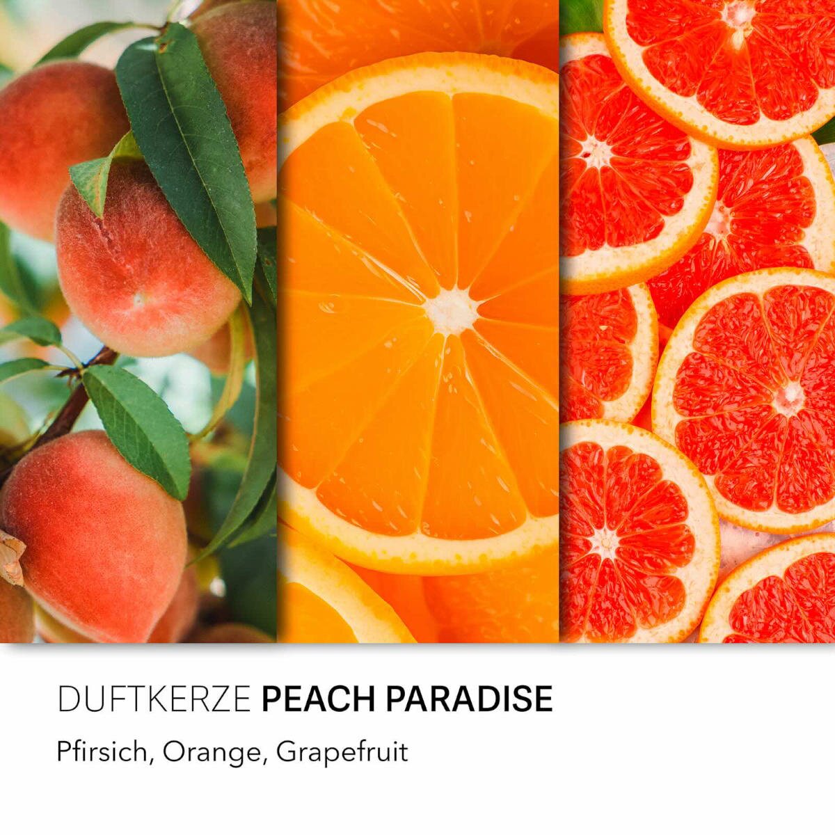 PEACH PARADISE - CANDELA PROFUMATA HARIBO 510GR.