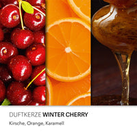 CANDELA PROFUMATA WINTER CHERRY HARIBO 300GR.