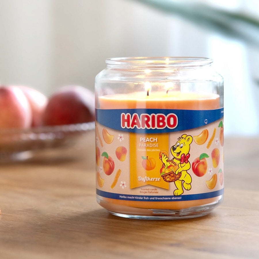 PEACH PARADISE - CANDELA PROFUMATA HARIBO 510GR.