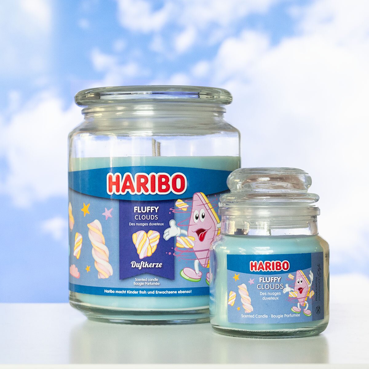 FLUFFY CLOUDS - CANDELA PROFUMATA HARIBO 510GR.