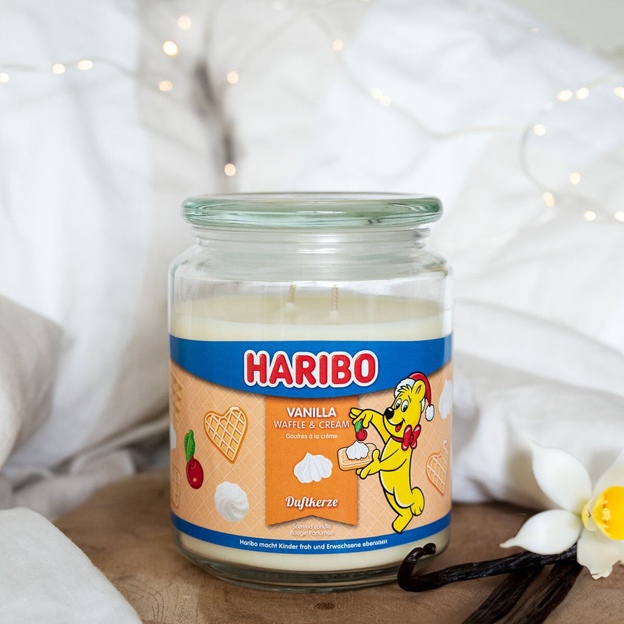 VANILLA WAFFLE CREAM - CANDELA PROFUMATA HARIBO 510GR.