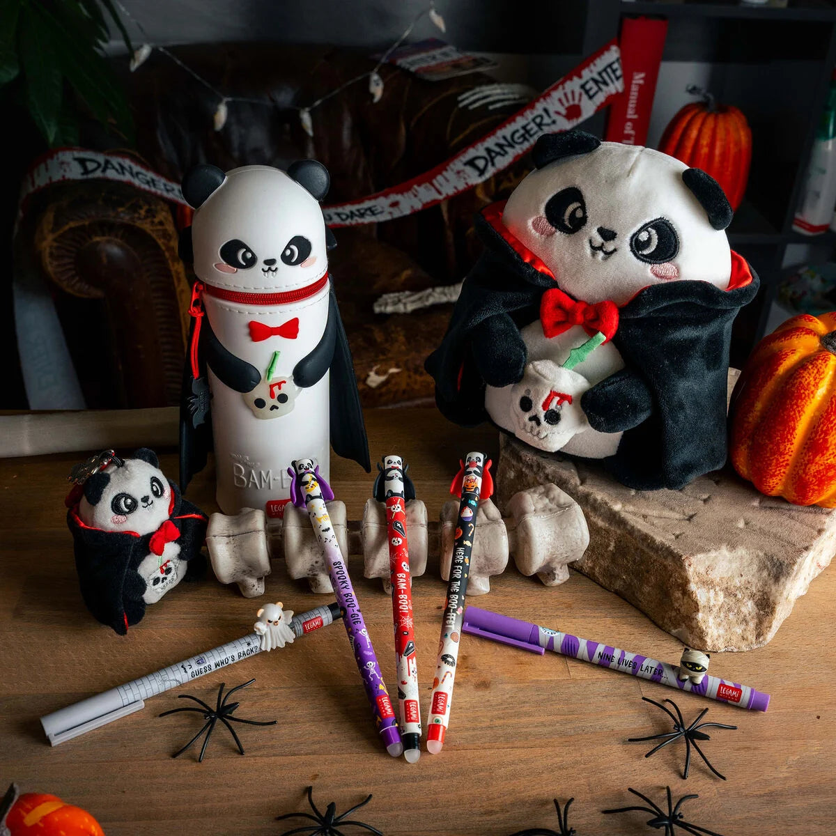 PELUCHE PANDA "BAM-BOO" HALLOWEEN MINI SUPER SOFT!