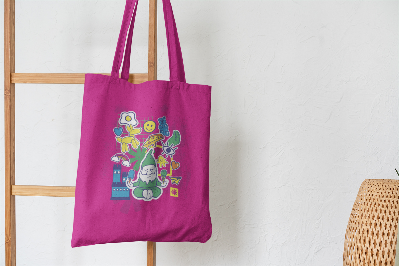 BORSA IN COTONE MEDITANANO