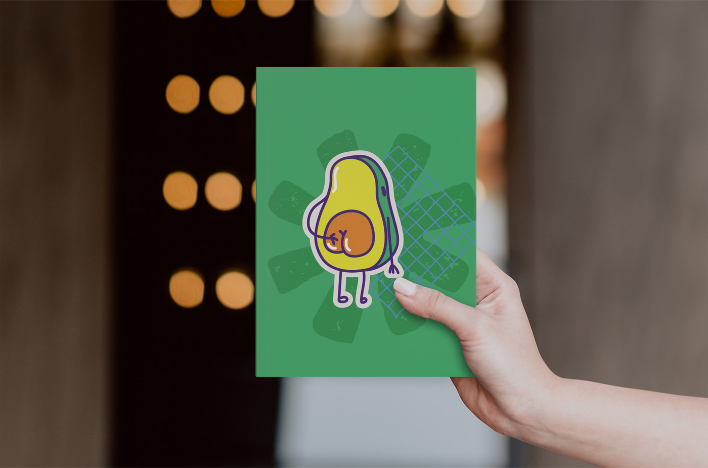 NOTES A5 AVOCADO MUCHO LOCO