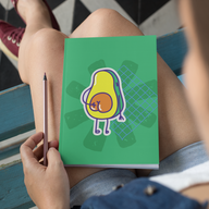 NOTES A5 AVOCADO MUCHO LOCO