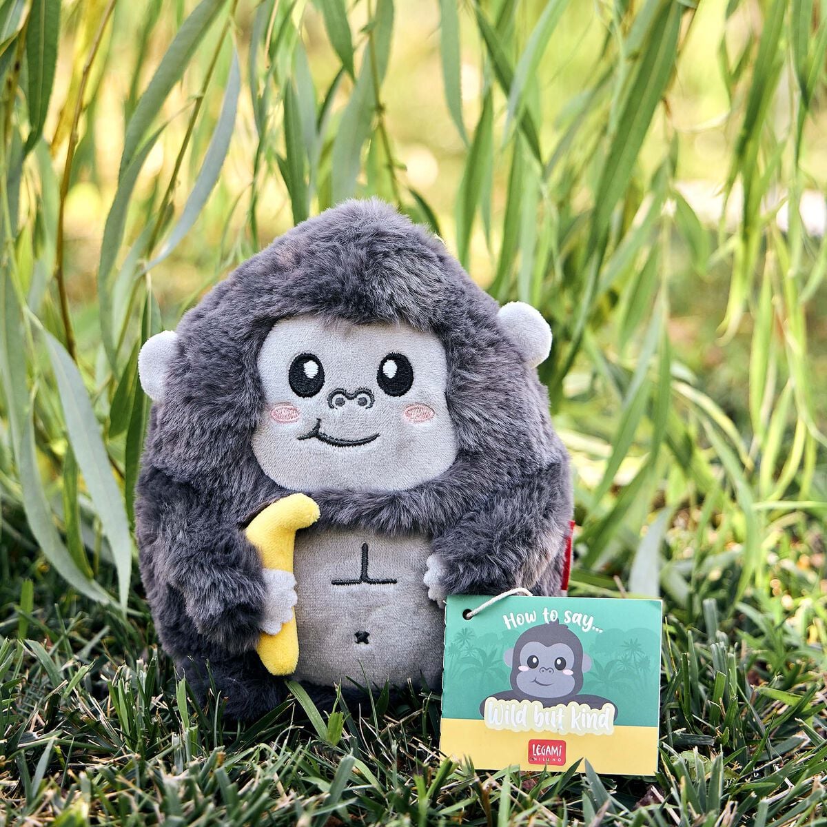 PELUCHE MINI SUPER SOFT GORILLA