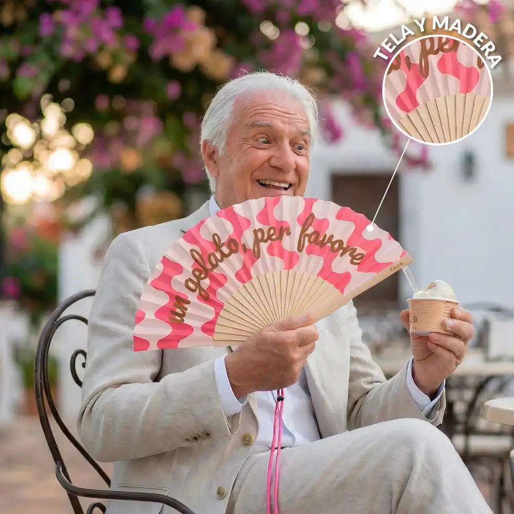 VENTAGLIO "UN GELATO, PER FAVORE"