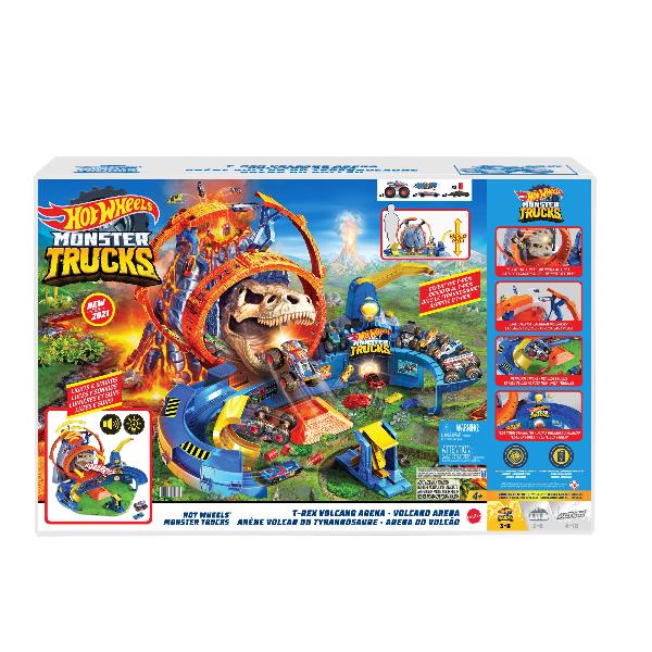 HOT WHEELS MONSTER TRUCKS ARENA DEL VULCANO