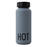 THERMO BOTTLE GREY DESIGN LETTERS