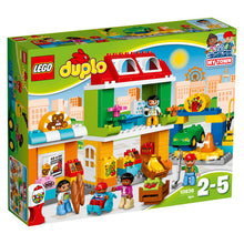 Carica l&#39;immagine nel visualizzatore di Gallery, DUPLO 10836 GRANDE PIAZZA IN CITTA&#39;