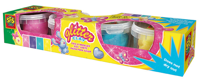 GLITTER CLAY - PASTA DA MODELLARE