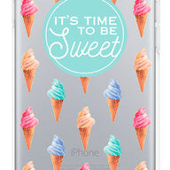CLEAR COVER IPHONE 7 - ICE CREAM