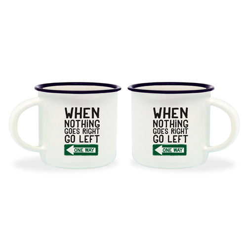 ESPRESSO FOR TWO - COFFEE MUG - GO LEFT TAZZINE DA CAFFÉ