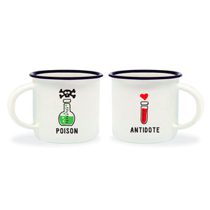 ESPRESSO FOR TWO - COFFEE MUG - POISON & ANTIDOTE TAZZINE DA CAFFÉ