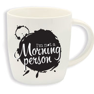 BUONGIORNO MUG  I'M NOT A MORNING PERSON