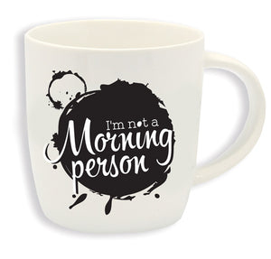 BUONGIORNO MUG  I'M NOT A MORNING PERSON