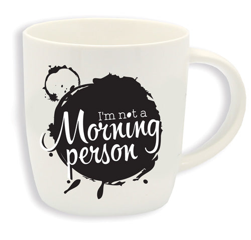BUONGIORNO MUG  I'M NOT A MORNING PERSON