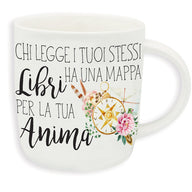 BUONGIORNO MUG  CHI LEGGE I TUOI STESSI LIBRI HA UNA MAPPA