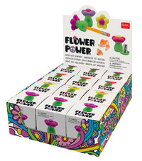 GOMMA CON TEMPERINO FLOWER POWER