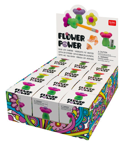 GOMMA CON TEMPERINO FLOWER POWER