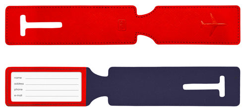 ETICHETTA BAGAGLIO RED