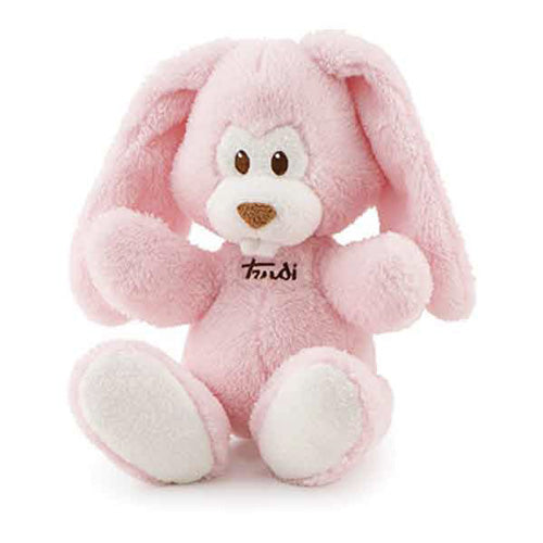 CONIGLIO CREMINO ROSA 26cm