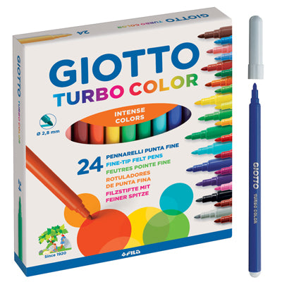 24 PENNARELLI GIOTTO TURBO COLOR