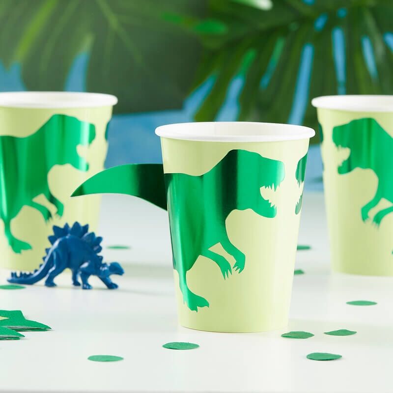 BICCHIERI CUPS DINOSAUR 