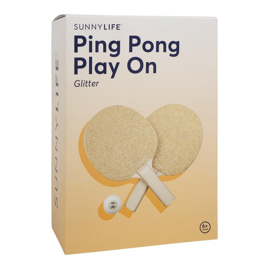 PING PONG PLAY ON GLITTER - SET PING PONG GLITTER