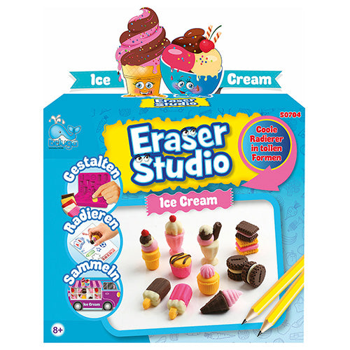 ERASER STUDIO ICE CREAM crea gomme da cancellare a tema dolci e geleti 