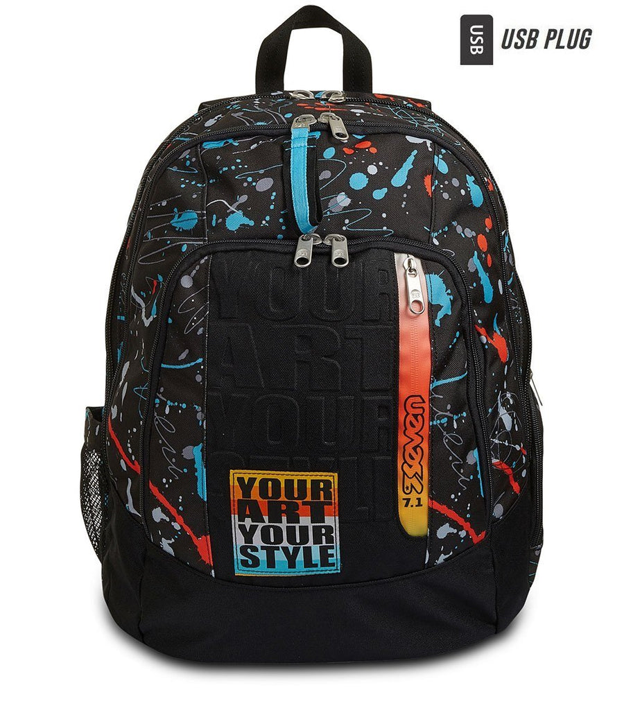 ADVANCED ZAINO SEVEN PERSONAL ART JET BLACK