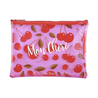 SEE THRU POUCH CHERRY
