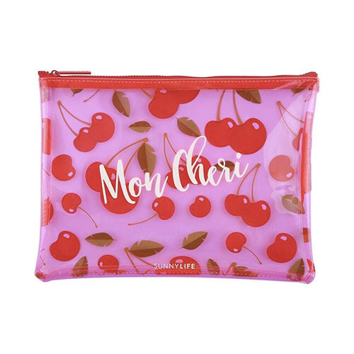 SEE THRU POUCH CHERRY