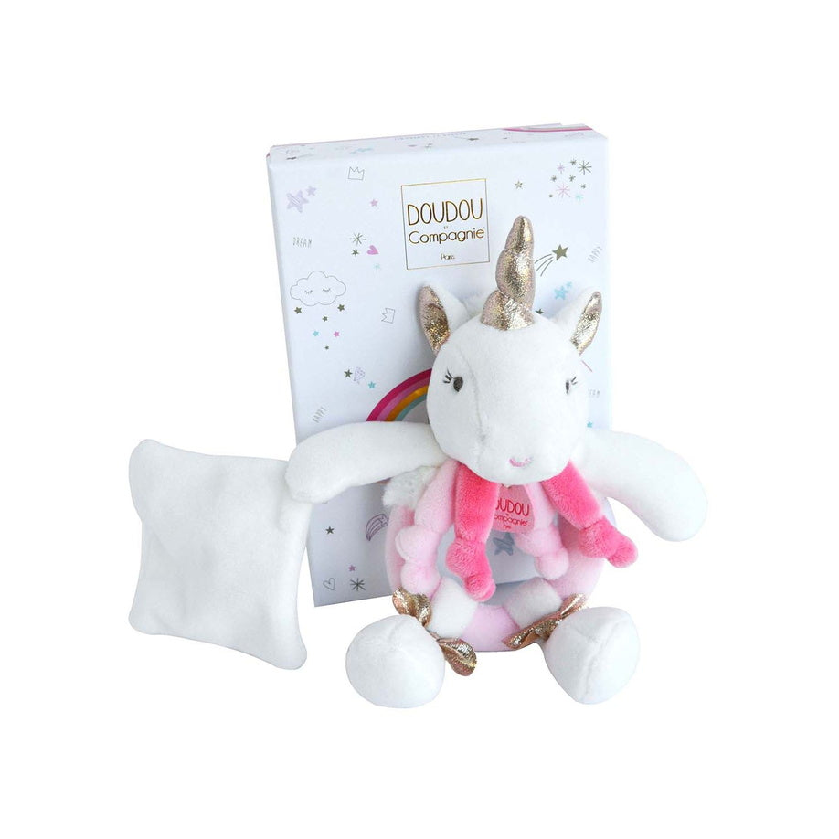 LUCIE LA LICORNE - SONAGLINO CON DOUDOU UNICORNO