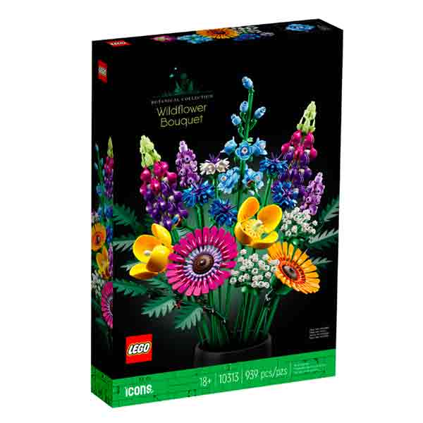 BOUQUET FIORI SELVATICI LEGO ICONS 10313