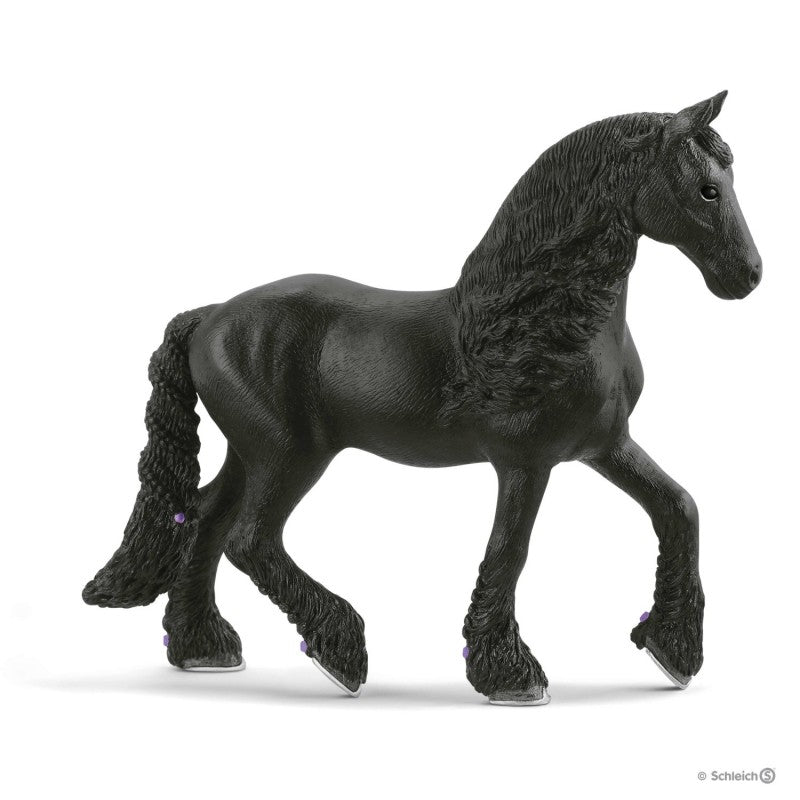 Miniatura in resina CAVALLA FRISONA della linea Horse Club, di Schleich.