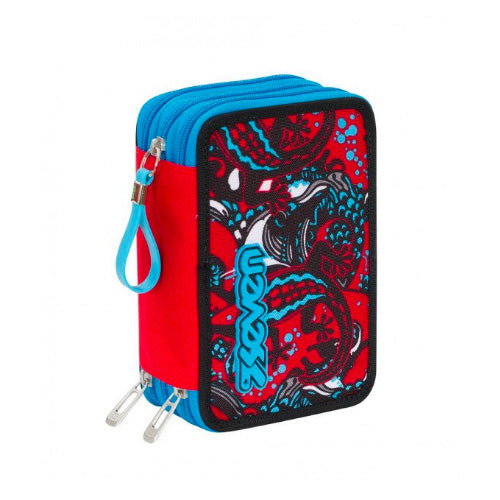 ASTUCCIO 3 ZIP REPTIL