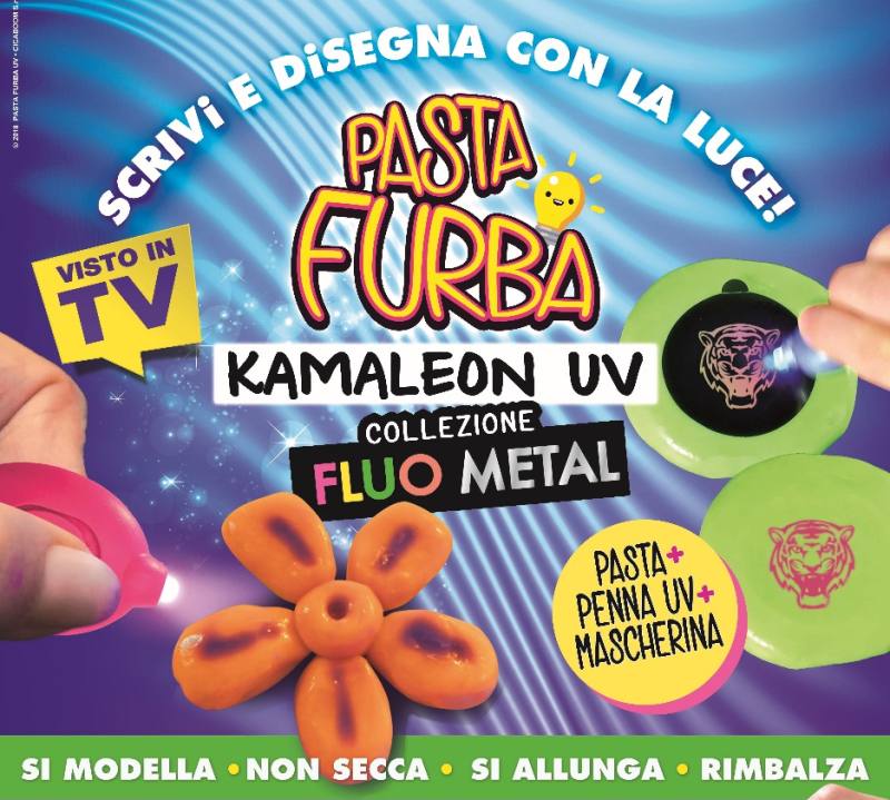 PASTA FURBA KAMALEON FLUO