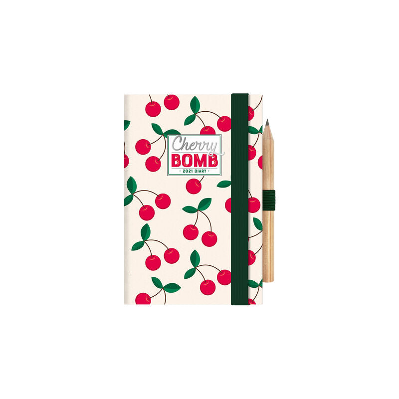AGENDA 12 MESI BIGIORNALIERA MINI - 2021 - CHERRY BOMB