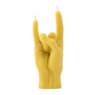 YOU ROCK CANDLEHAND -YELLOW