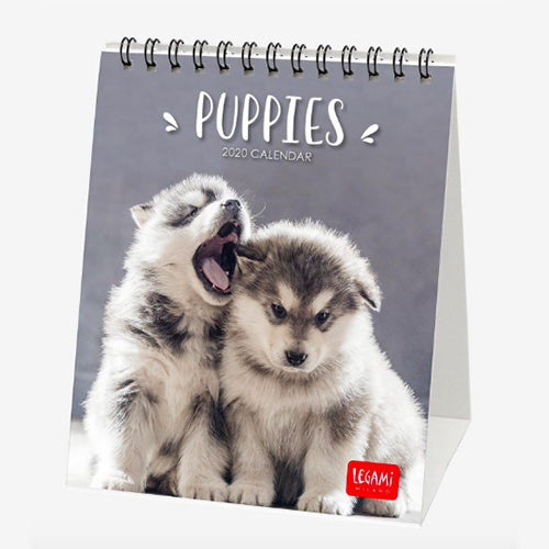 CALENDARIO 2020 DA TAVOLO PUPPIES