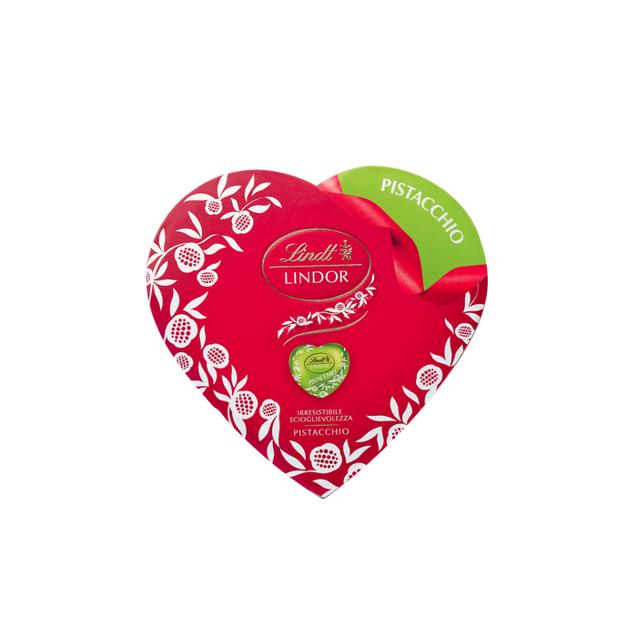 LINDT SCATOLA CUORE LINDOR PISTACCHIO