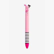 CLICK & CLACK TWO COLOR PEN - FENICOTTERO
