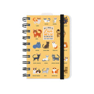 AGENDA 12 MESI GIORNALIERA SMALL SPIRALATA - 2021 - CATS